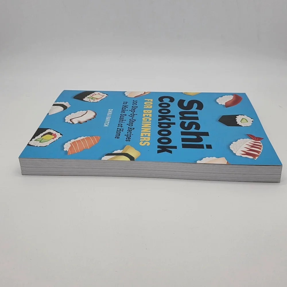 Sushi Cookbook for Beginners Paperback 100 Recipes Japanese Cuisine Healthy Food